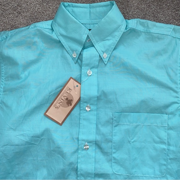 Kevin’s Fine Outdoor Gear & Apparel Men's SS Shirt Seashore Green M - NWT - Picture 4 of 8